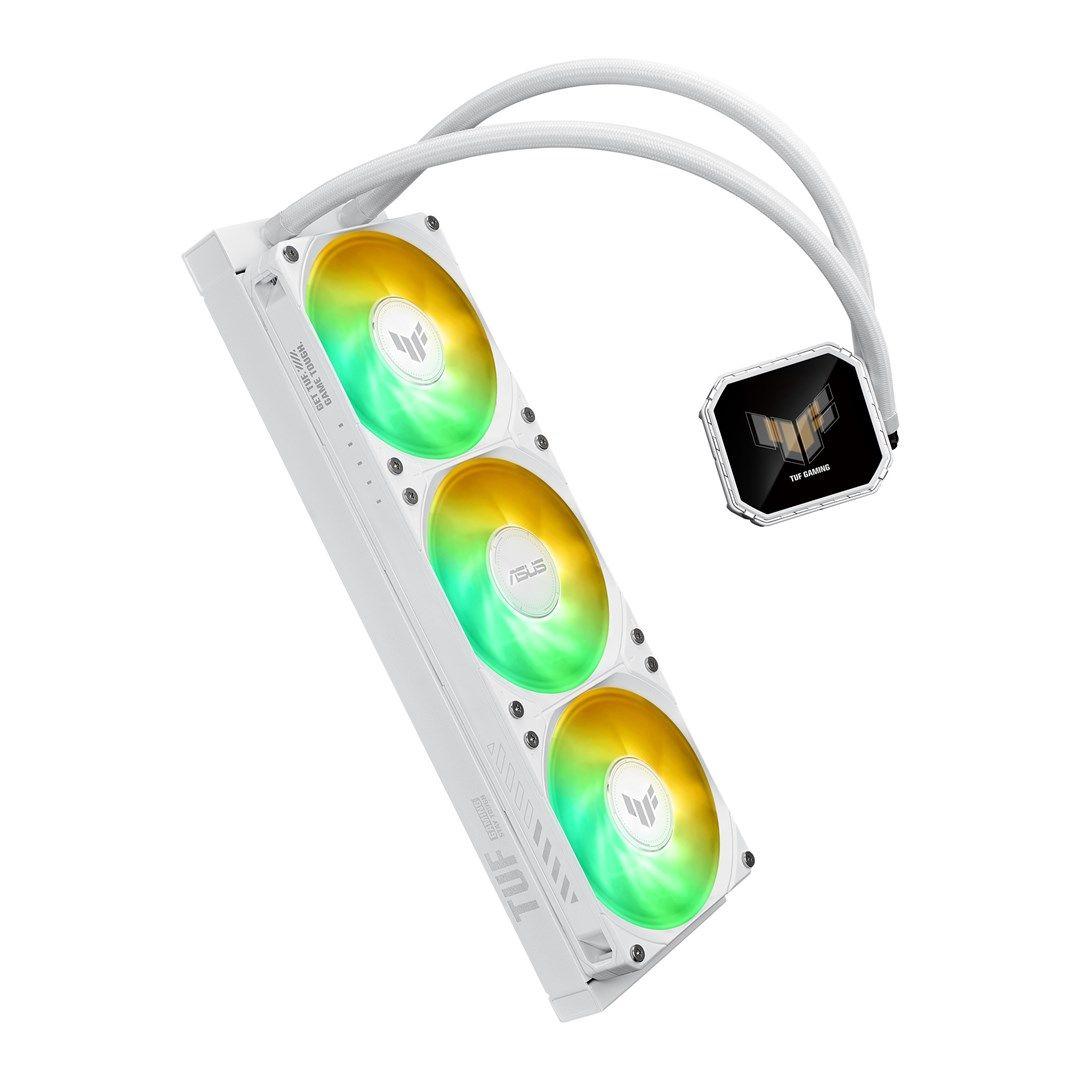 Chłodzenie ASUS TUF GAMING LC III 360 ARGB LCD WHT — zdjęcie 5