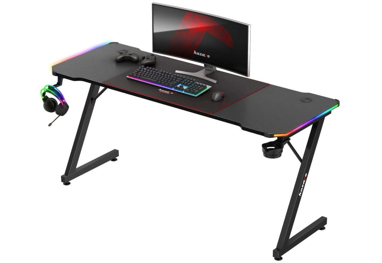 Biurko gamingowe Huzaro Hero 4.8 RGB — zdjęcie 2