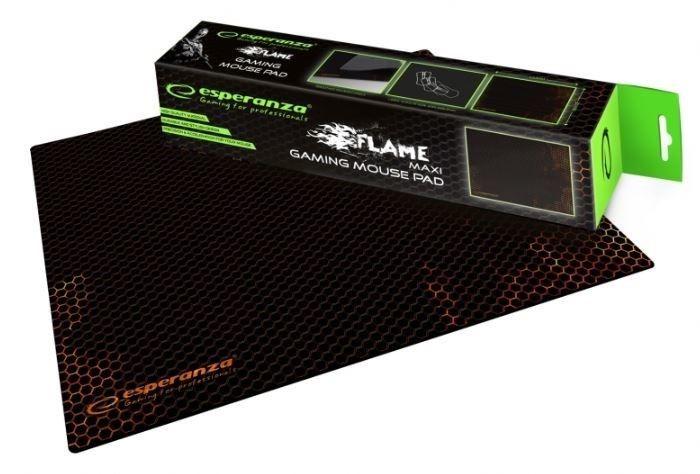 Podkładka gamingowa pod mysz Esperanza Flame EGP103R (300mm x 400mm) — zdjęcie 3
