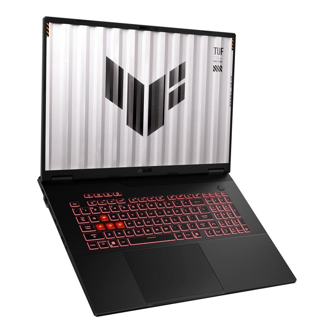 ASUS TUF Gaming A18 FA808UM-S9058 Ryzen 7 260 18.0" 2.5K 240Hz IPS-level 500nits AG 16GB DDR5 5600 SSD512 GeForce RTX 5060 8GB WLAN+BT LAN Cam1080p 90WHrs NoOS Jaeger Gray — zdjęcie 15