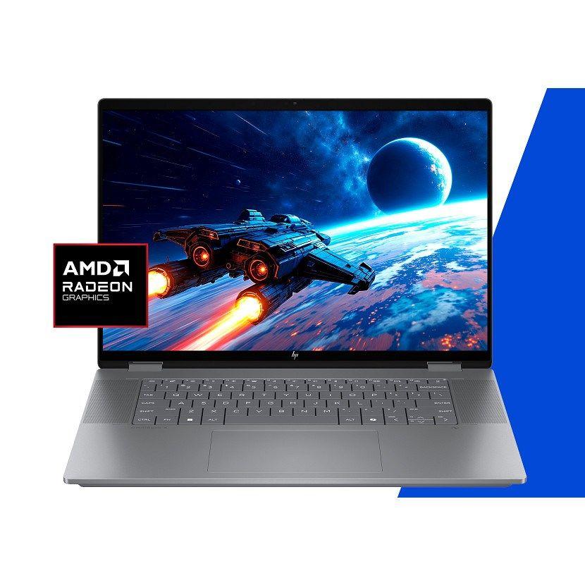 HP OmniBook X Flip 16-ar0016nw Ryzen AI 5 340 16.0"2K Touch OLED IPS 300nits AG 16GB LPDDR5X SSD1TB Radeon 840M Cam 5MPx + IR  68Wh Win11 Meteor Silver 2Y — zdjęcie 19