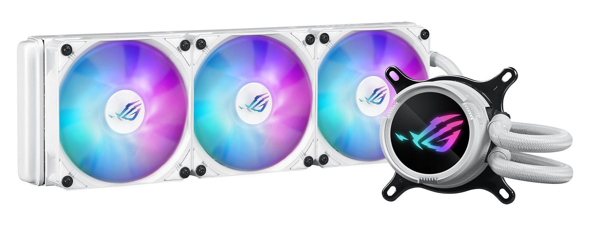 Chłodzenie ASUS ROG STRIX LC III 360 ARGB WHT — zdjęcie 2