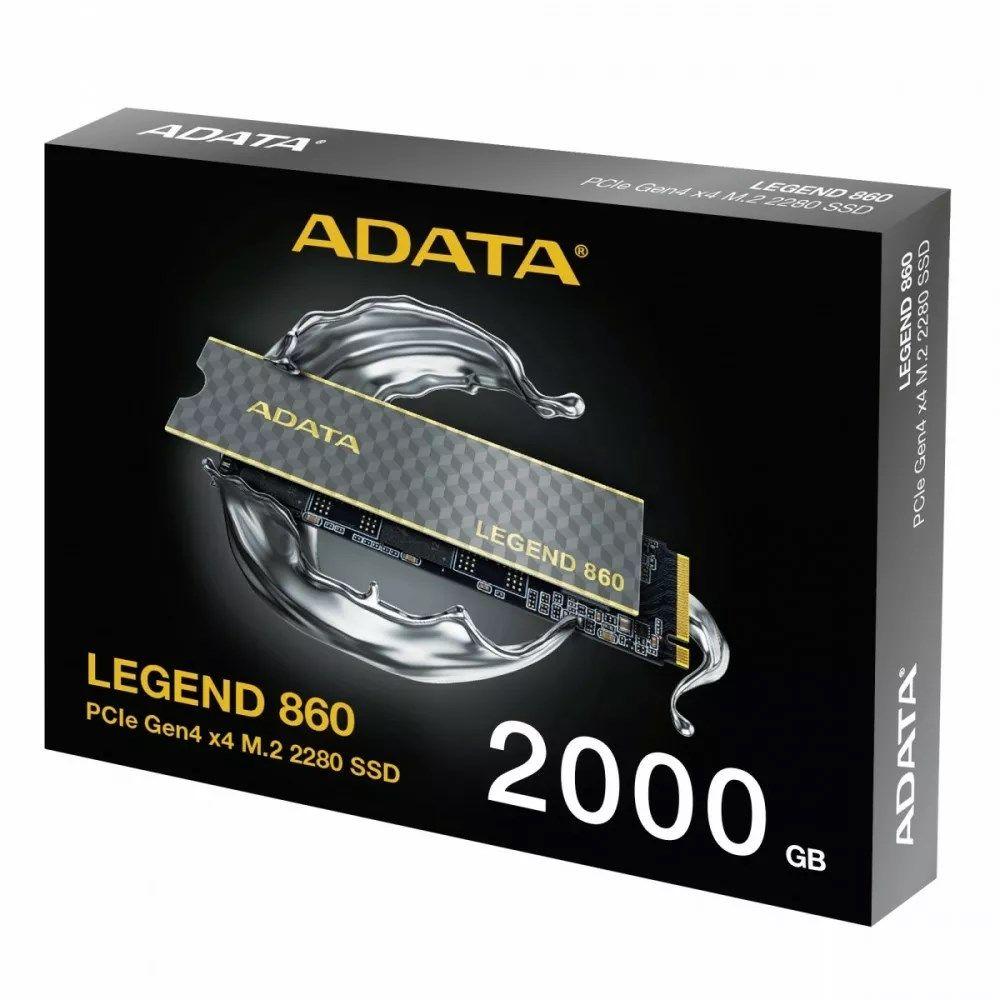 Adata Dysk SSD LEGEND 860 2TB PCIe 4x4 6000/5000 MB/s M.2 — zdjęcie 6