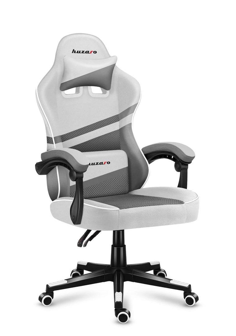 Fotel gamingowy Huzaro Force 4.4 Grey Mesh — zdjęcie 1
