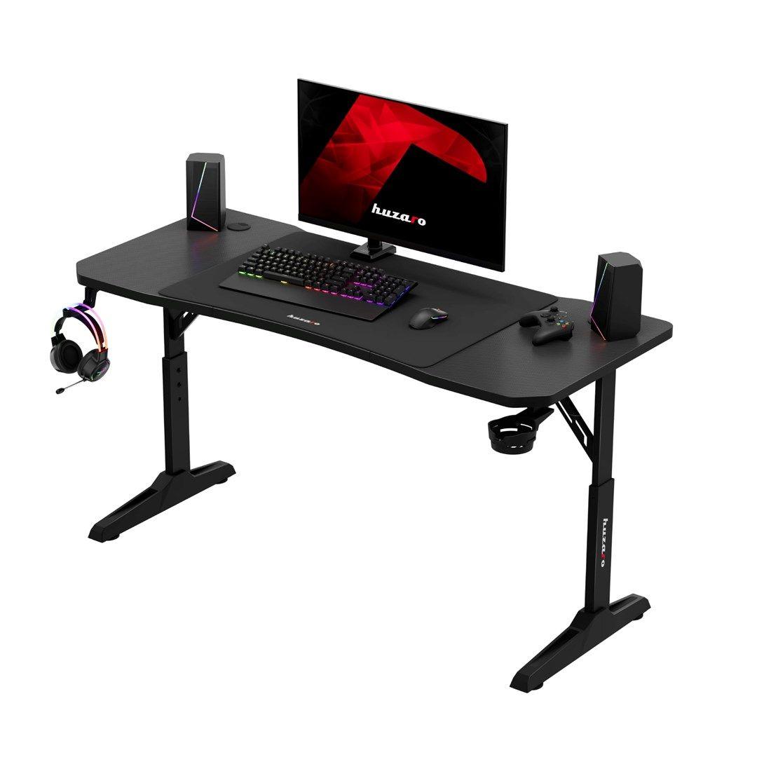 Biurko gamingowe Huzaro Hero 3.6 Black — zdjęcie 8
