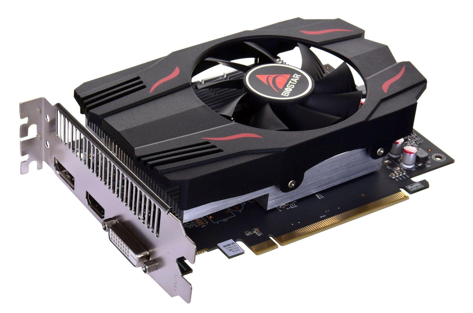 Karta graficzna BIOSTAR Radeon RX 550 4GB GDDR5 (VA5505RF41-SBHRA-BS2) — zdjęcie 2
