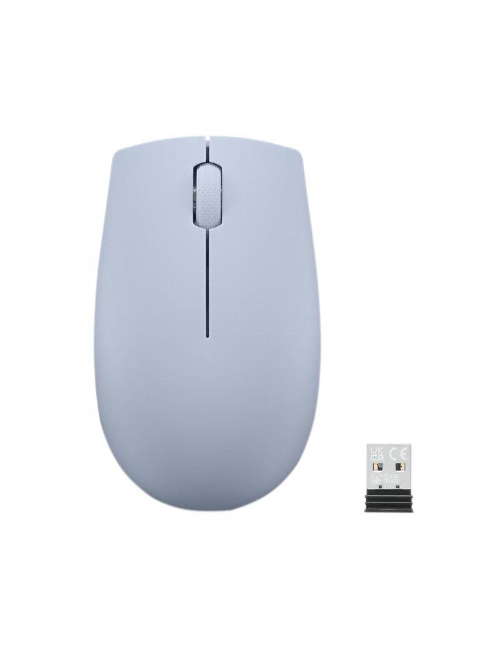 Mysz optyczna Lenovo Compact 300, bezprzewodowa błękitna — zdjęcie 1