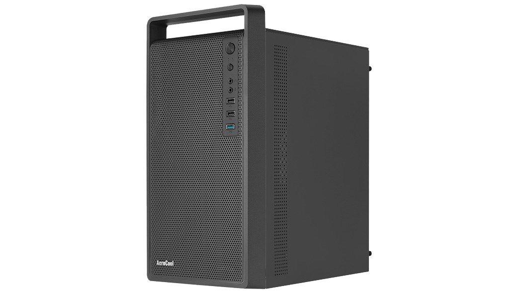 OBUDOWA AEROCOOL PGS CS-109-G-BK-v1 FRGB czarna — zdjęcie 8