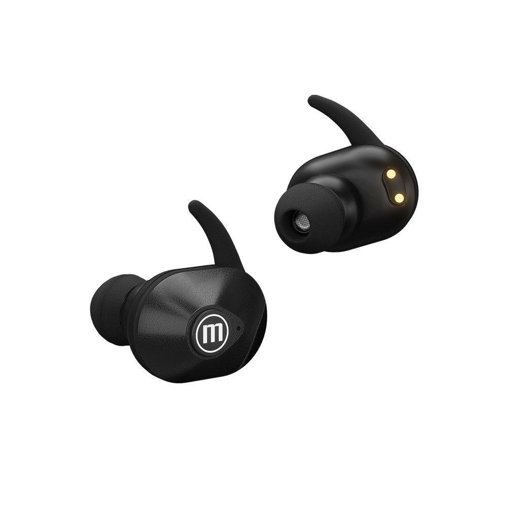 MAXELL MINI DUO Słuchawki bezprzewodowe bluetooth TWS EARBUDS czarne — zdjęcie 3