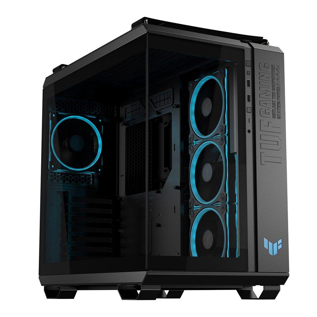 Obudowa Asus TUF GAMING GT502 HORIZON TG ARGB BLACK — zdjęcie 1