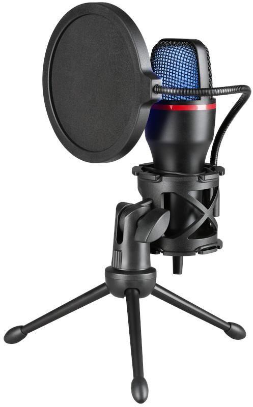 Mikrofon przewodowy Defender FORTE GMC 300 ze statywem STREAM strumieniowy RGB USB — zdjęcie 9