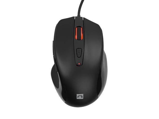 Mysz przewodowa Natec PIGEON 2 optyczna 4000dpi USB programowalna czarna — zdjęcie 1