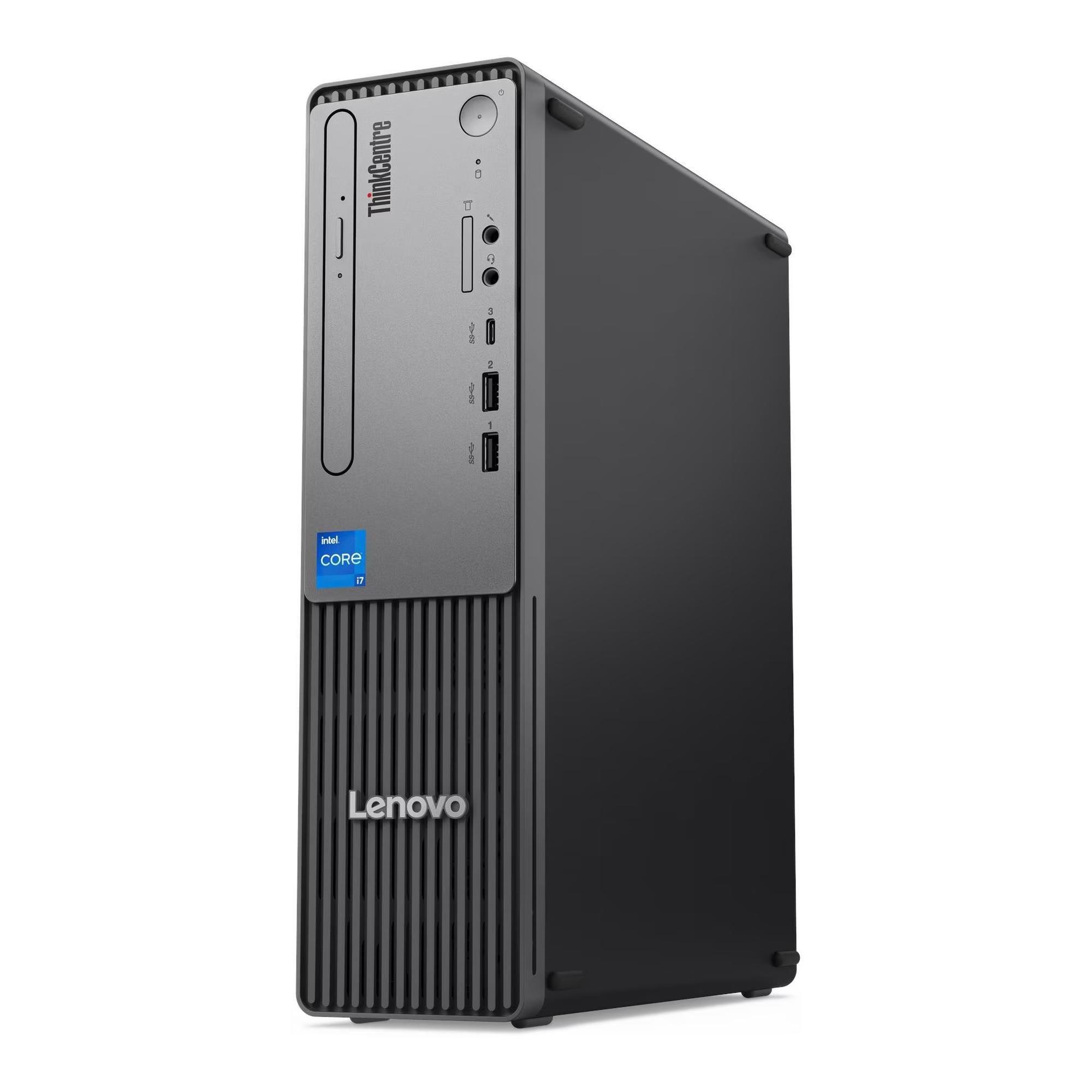 Komputer PC Lenovo ThinkCentre neo 50s SFF G5 i5-14400/16GB/SSD1TB/UHD730/DVD/WIFI/BT/11PR Black 3Y — zdjęcie 1