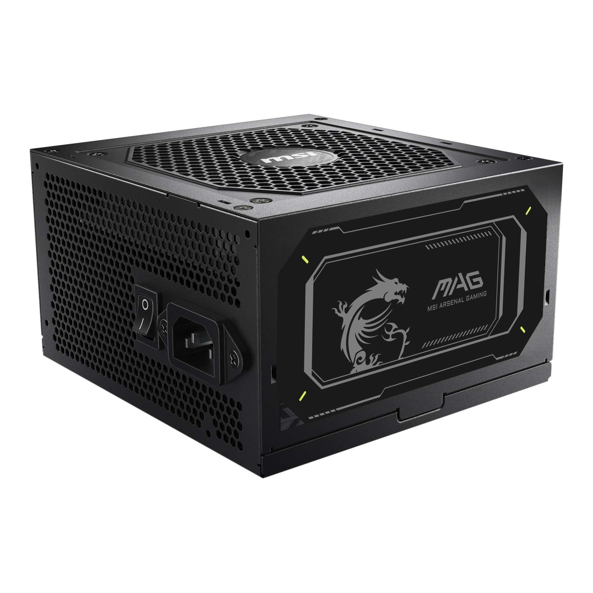 Zasilacz MSI MAG A750GL PCIE5 II 750W 120mm 80plus Gold aPFC — zdjęcie 1