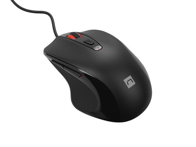 Mysz przewodowa Natec PIGEON 2 optyczna 4000dpi USB programowalna czarna — zdjęcie 6