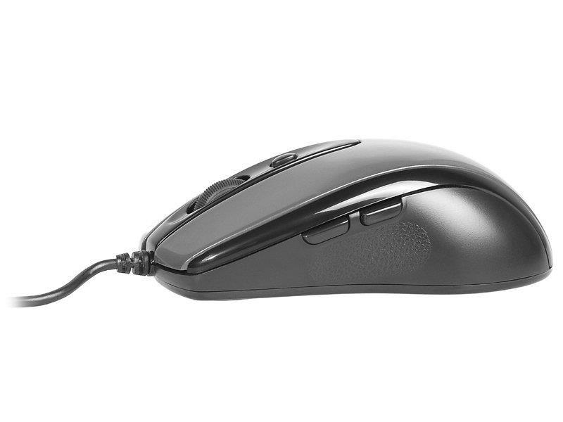 Mysz przewodowa A4Tech N-708X V-Track czarna — zdjęcie 1