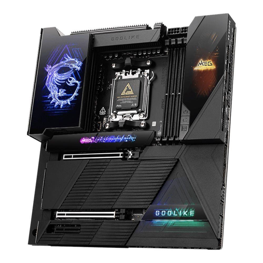 Płyta MSI MEG X870E GODLIKE /AMD X870/DDR5/SATA3/M.2/USB4/WiFi/BT/PCIe5.0/AM5/E-ATX — zdjęcie 3