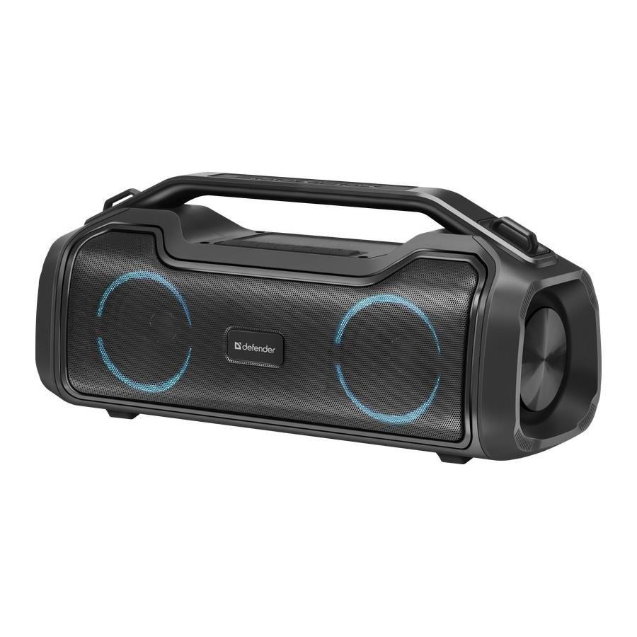 Głośnik Defender BEATBOX 50 Bluetooth 50W MP3/AUX/SD/USB/TWS/LED/IPX5/POWER BANK  czarny — zdjęcie 1