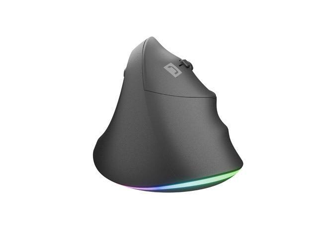 Mysz przewodowa Natec Crake 2 PRO 12800dpi wertykalna programowalna optyczna czarna — zdjęcie 3