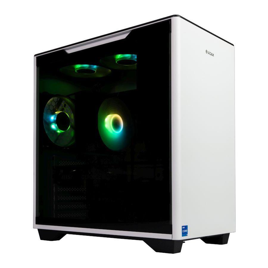 Komputer ADAX DRACO EXTREME WXIHC13400F White i5-13400F/B760/32GB/1TB/RTX4060Ti-8GB/W11Hx64/3Y — zdjęcie 1