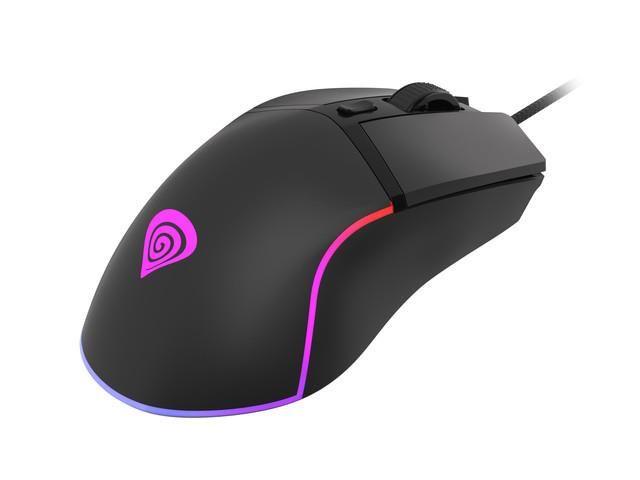 Mysz przewodowa Genesis Krypton 220 optyczna Gaming 6400DPI czarna — zdjęcie 2