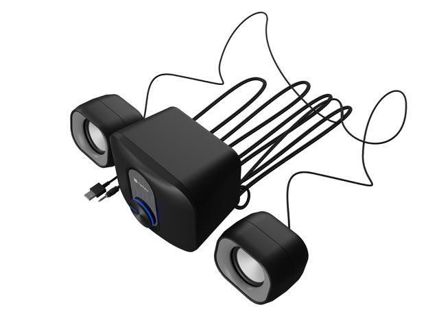Głośniki Natec Pug 11W RMS 2.1 Czarne — zdjęcie 3