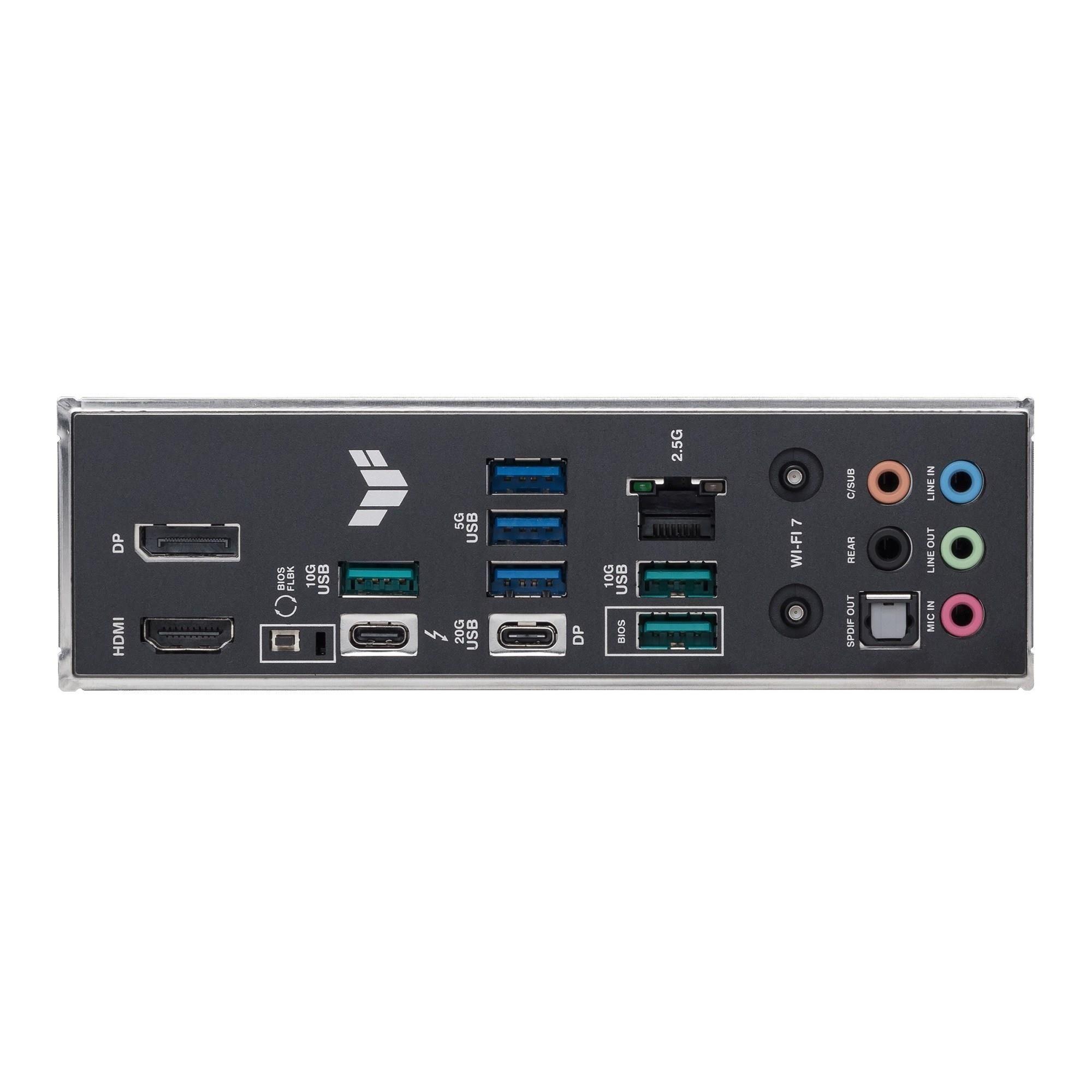 Płyta Asus TUF GAMING Z890-PLUS WIFI /Z890/DDR5/SATA3/M.2/USB4/WiFi/BT/PCIe5.0/s.1851/ATX — zdjęcie 4