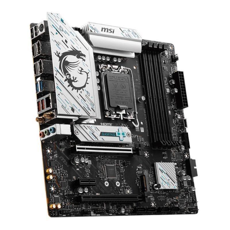 Płyta MSI B760M GAMING PLUS WIFI /B760/DDR5/SATA3/M.2/USB3.1/WiFi/BT/PCIe4.0/s.1700/mATX — zdjęcie 2