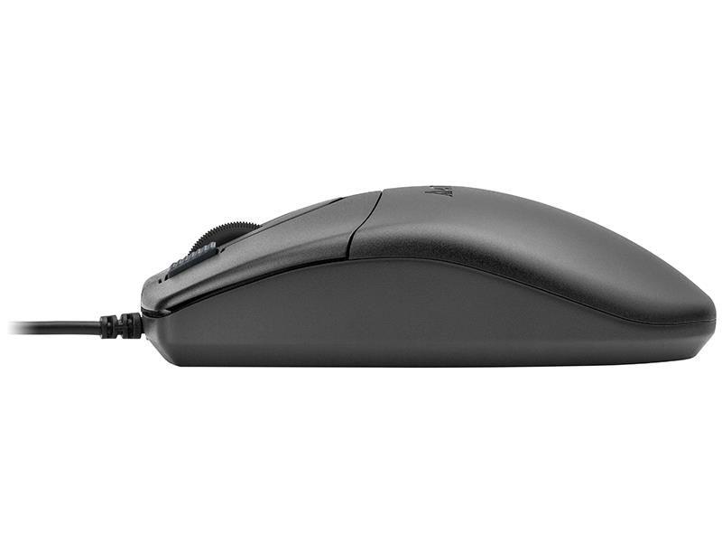 Mysz przewodowa A4tech OP-620D optyczna USB czarna — zdjęcie 3