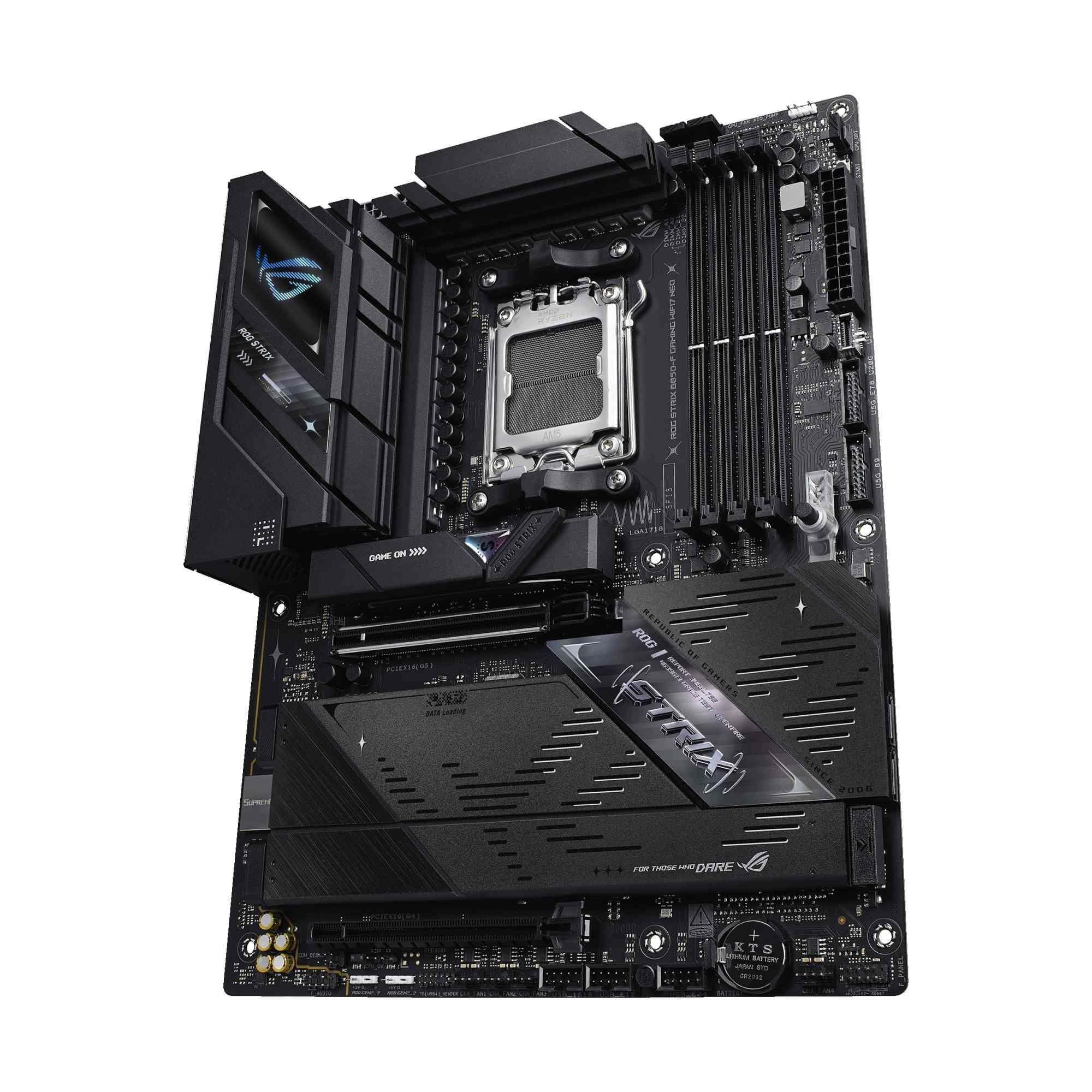 Płyta Asus ROG STRIX B850-F GAMING WIFI7 NEO /AMD B850/DDR5/SATA3/M.2/USB3.2/PCIe5.0/WiFi/BT/AM5/ATX — zdjęcie 3