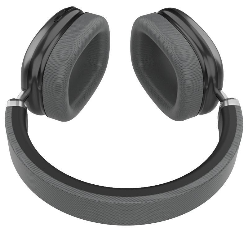 Słuchawki z mikrofonem Defender FREEMOTION B500 bezprzewodowe Bluetooth + MP3 Player grafitowe — zdjęcie 3