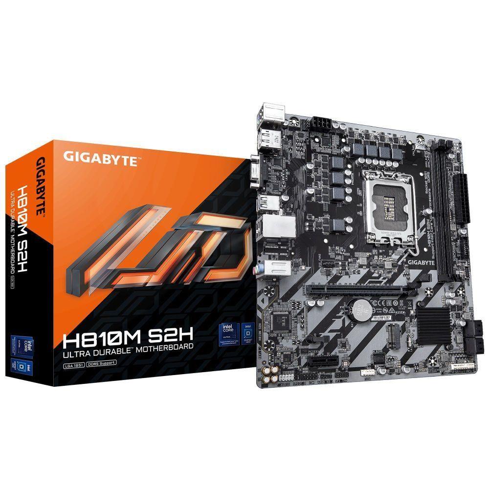 Płyta Gigabyte H810M S2H /H810/DDR5/SATA3/M.2/PCIe4.0/s.1851/mATX — zdjęcie 4