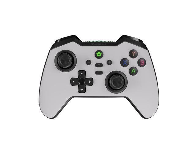 Gamepad Genesis Mangan 400 bezprzewodowy do PC/SWITCH/MOBILE biały — zdjęcie 6