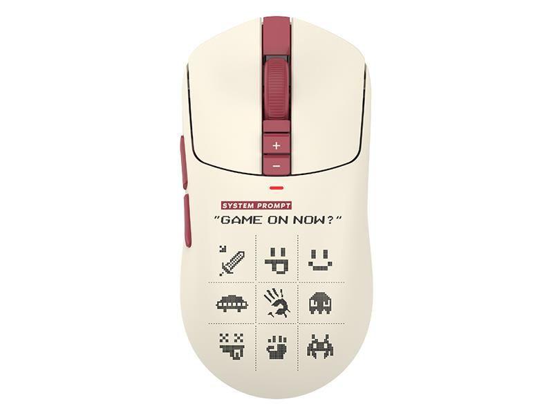 Mysz bezprzewodowa A4Tech Bloody R72 ULTRA DUO Pixels Red — zdjęcie 4