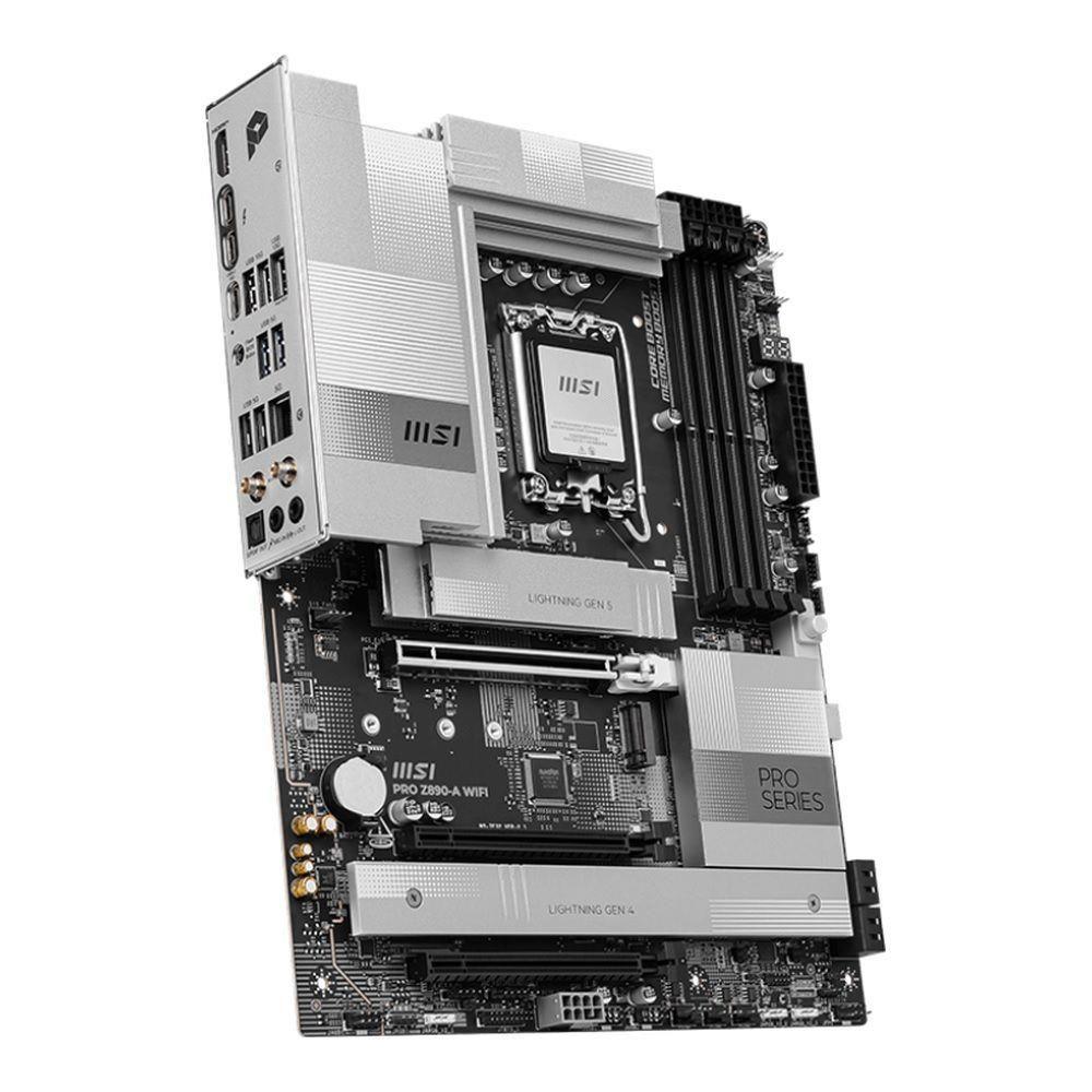 Płyta MSI PRO Z890-A WIFI /Z890/DDR5/SATA3/M.2/TB4/WiFi/BT/PCIe5.0/s.1851/ATX — zdjęcie 2