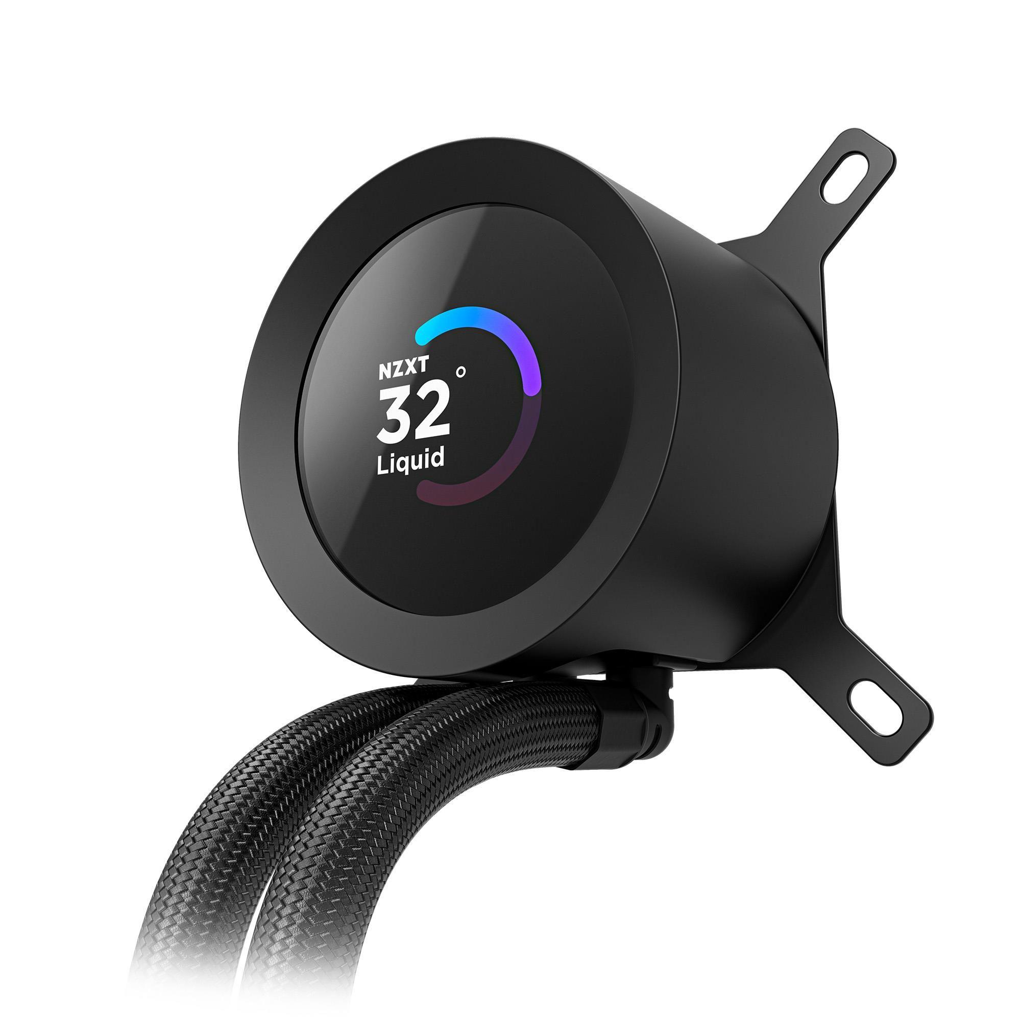 Chłodzenie wodne NZXT Kraken Plus 360 RGB LCD czarne — zdjęcie 5