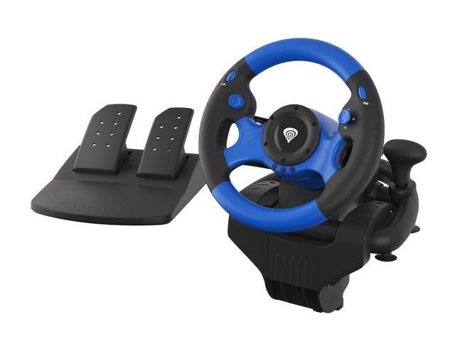 Kierownica Genesis Seaborg 350 PC/PS3/PS4/XONE/X360/NSWITCH — zdjęcie 4
