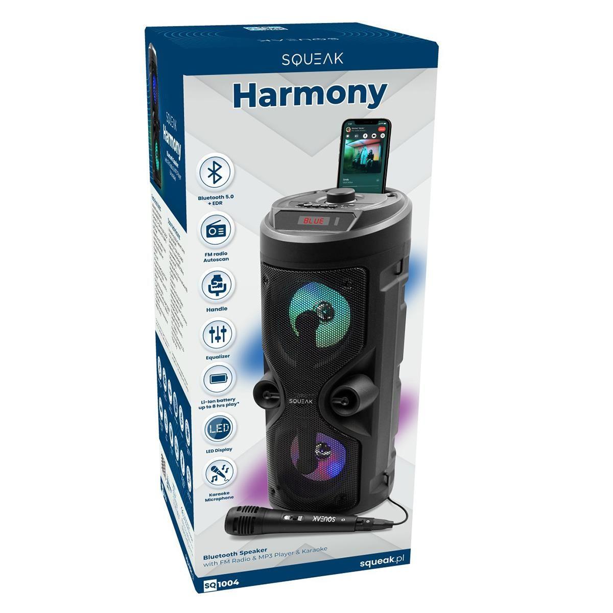 Głośnik karaoke SQUEAK Harmony Bluetooth 5.0 — zdjęcie 2