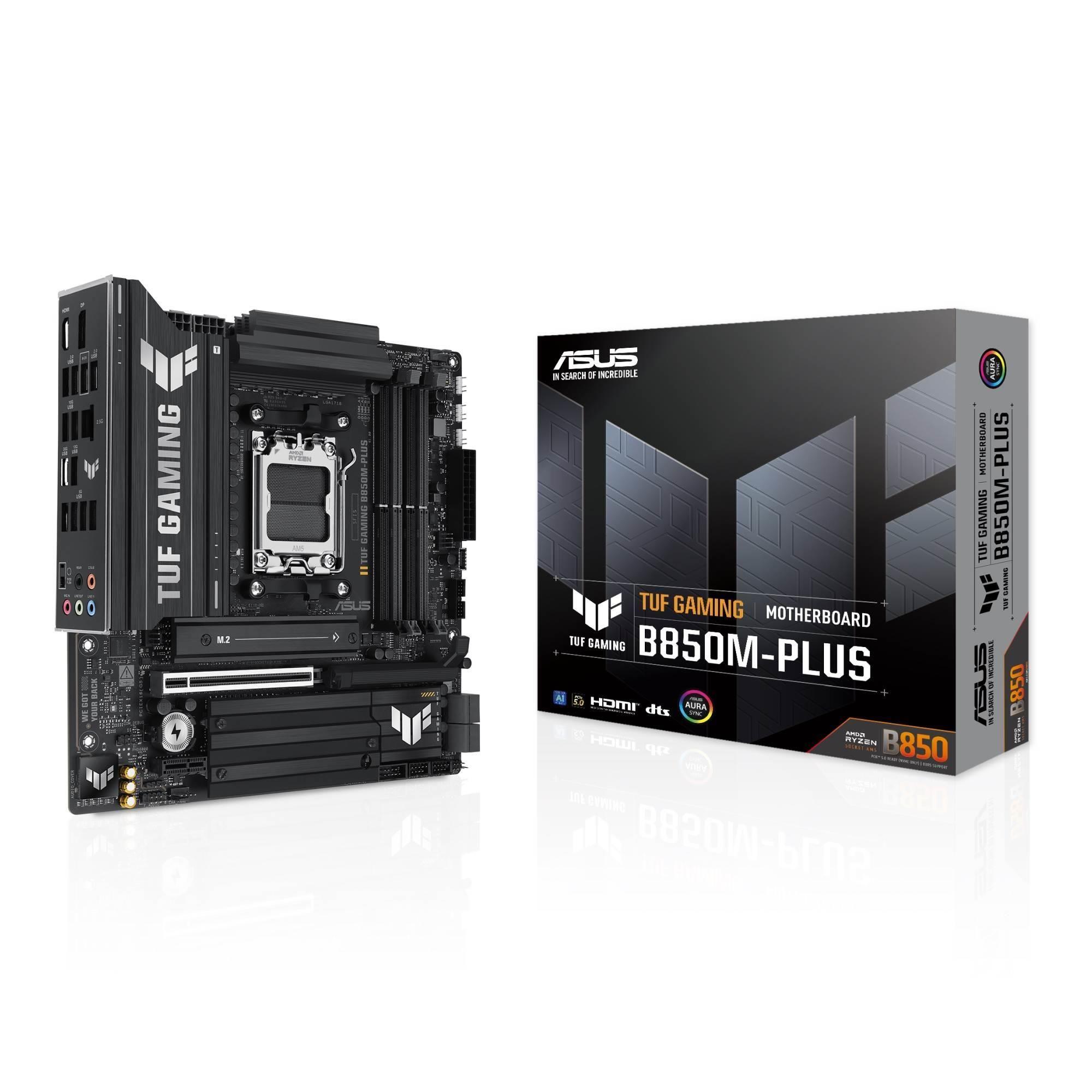 Płyta Asus TUF GAMING B850M-PLUS /AMD B850/DDR5/SATA3/M.2/USB3.2/PCIe5.0/AM5/mATX — zdjęcie 5