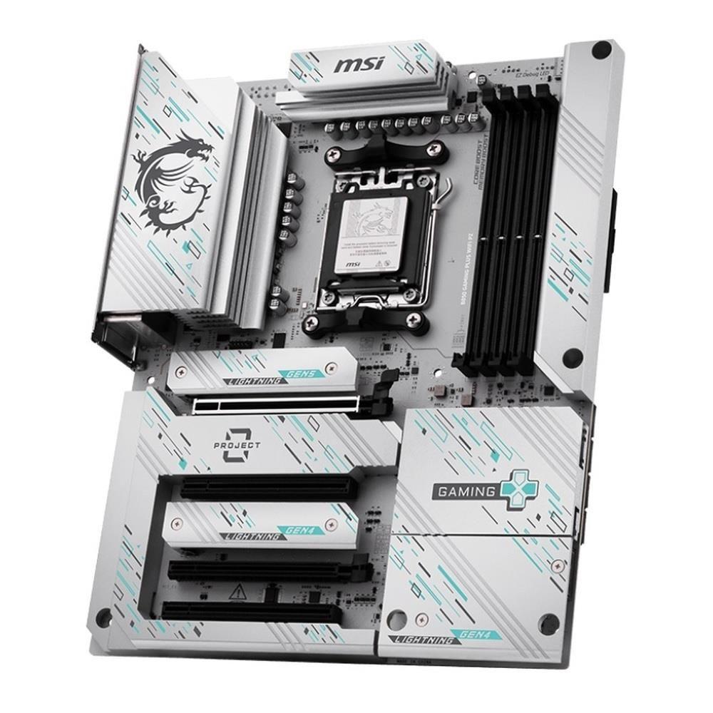 Płyta MSI B850 GAMING PLUS WIFI PZ /AMD B850/DDR5/SATA3/M.2/USB3.1/WiFi/BT/PCIe5.0/AM5/ATX — zdjęcie 3