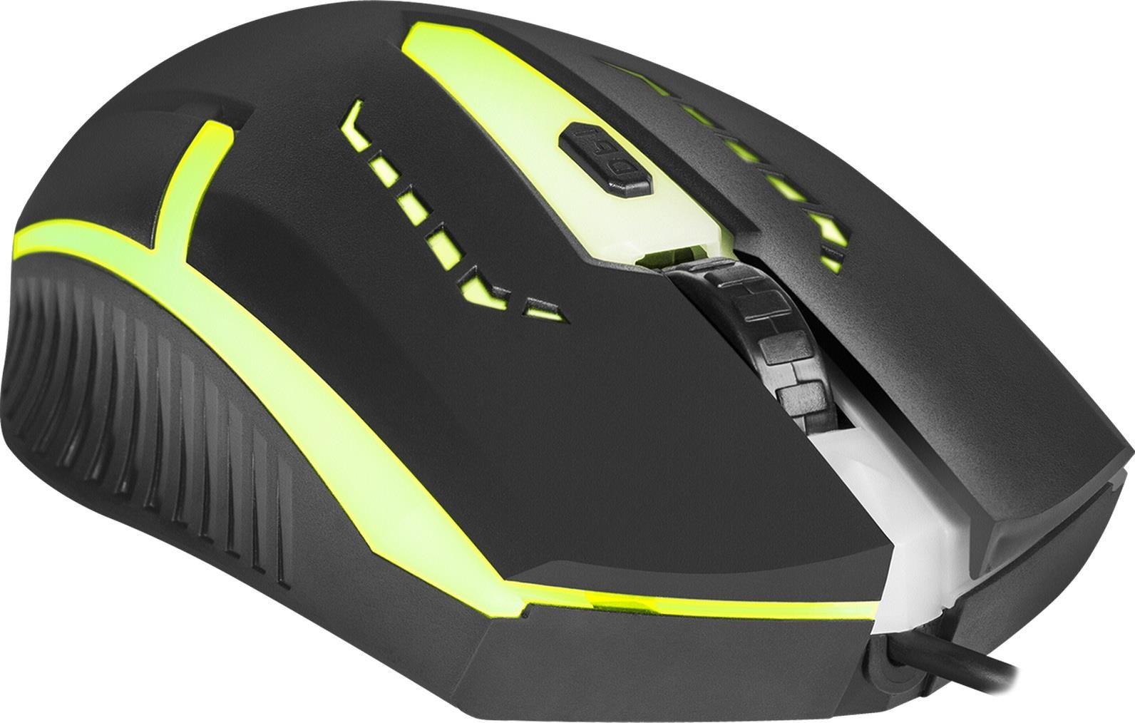 Mysz przewodowa Defender FLASH MB-600L 1200dpi 4P LED — zdjęcie 6