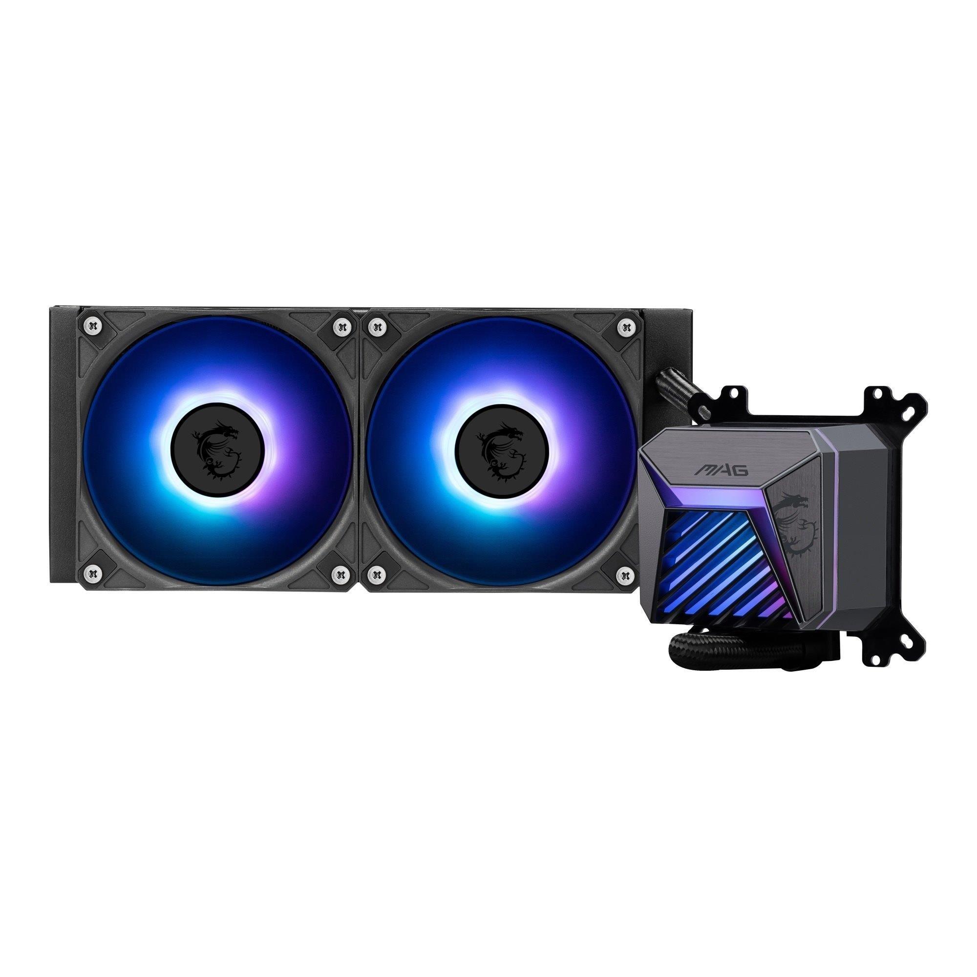 Chłodzenie wodne MSI MAG CORELIQUID A15 240 ARGB 2x120mm