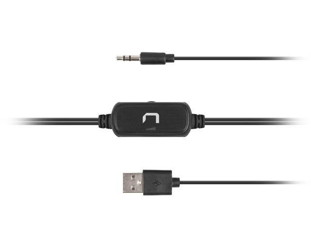 Głośniki Natec Cougar 2.0 6W RMS czarne — zdjęcie 2