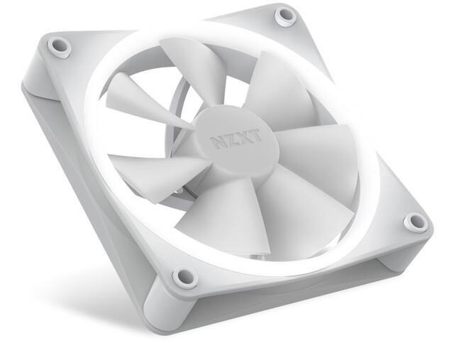 Wentylator NZXT F120 RGB PWM biały — zdjęcie 3