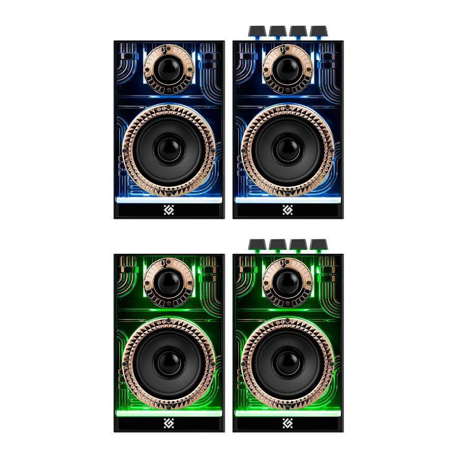 Głośniki Defender FUTURO 2.0 20W Bluetooth USB podświetlenie RGB MP3 — zdjęcie 4