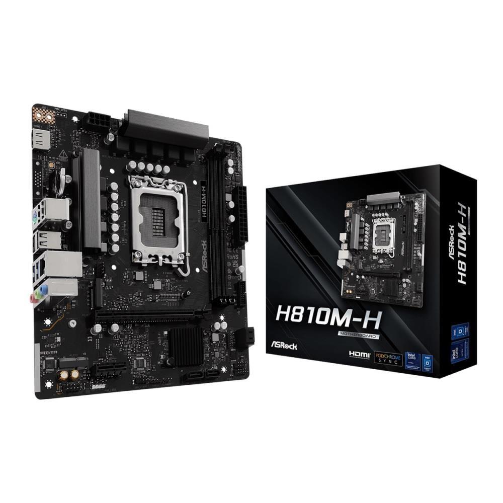 Płyta ASRock H810M-H /H810/DDR5/SATA3/M.2/USB3.0/PCIe4.0/s.1851/mATX — zdjęcie 5