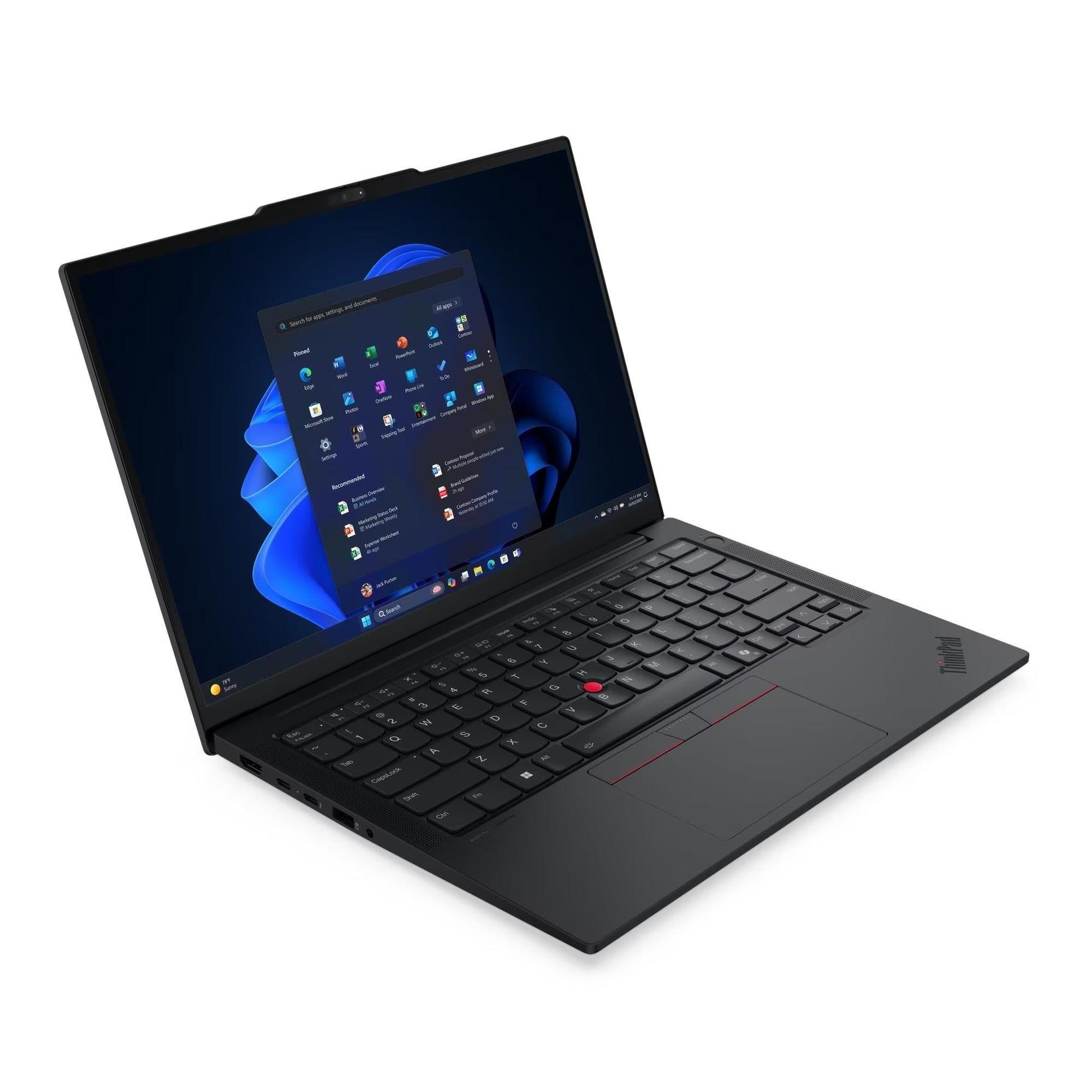 Notebook Lenovo ThinkPad E14 G7 14"WUXGA/Ultra 5 228V/32GB/SSD512GB/Arc/11PR Black 3Y Onsite — zdjęcie 3