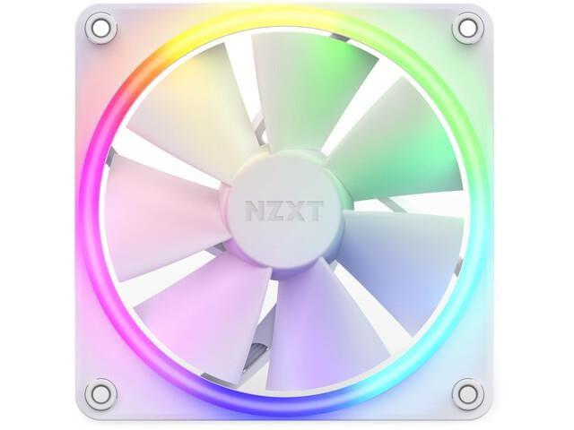 Wentylator NZXT F120 RGB PWM biały — zdjęcie 6
