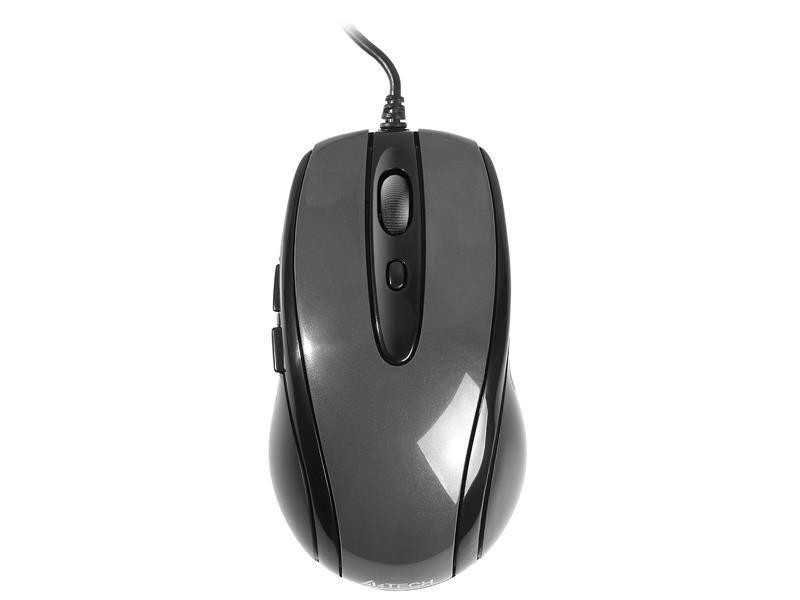 Mysz przewodowa A4Tech N-708X V-Track czarna — zdjęcie 2