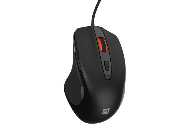 Mysz przewodowa Natec PIGEON 2 optyczna 4000dpi USB programowalna czarna — zdjęcie 12